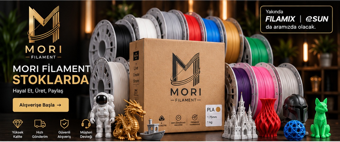 MORI Filament Stoklarda