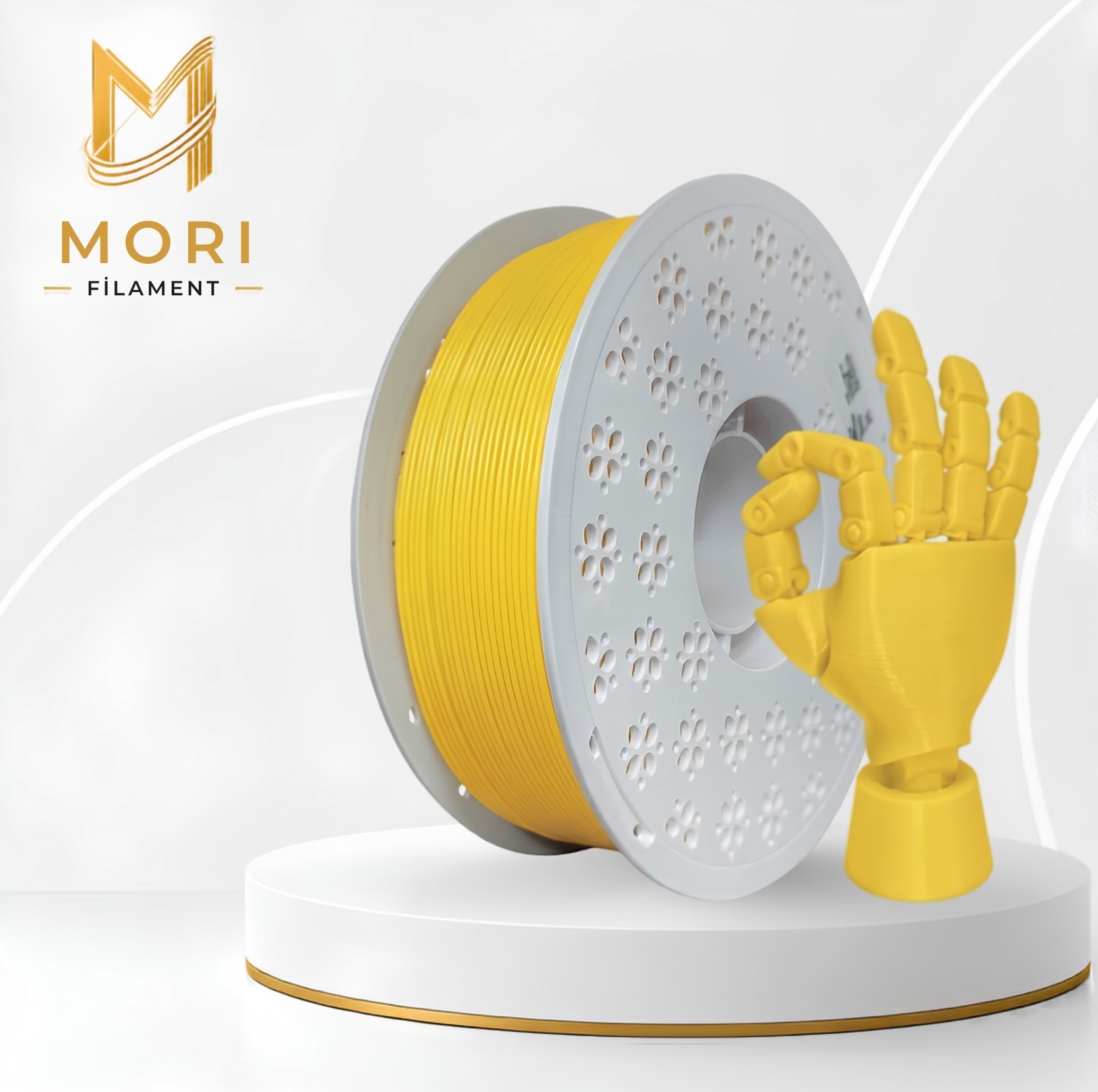 ABS Sarı Filament 1.75mm 1kg