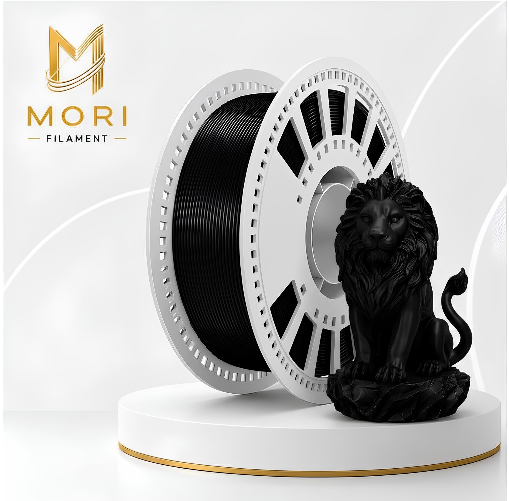 PLA+ Siyah Filament 1.75mm 1kg