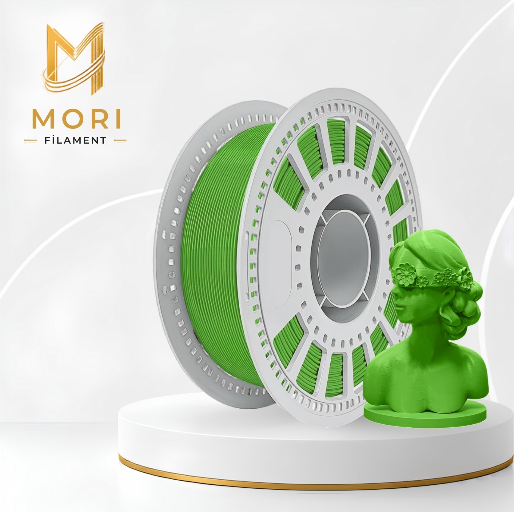 PLA+ Çimen Yeşili Filament 1.75mm 1kg