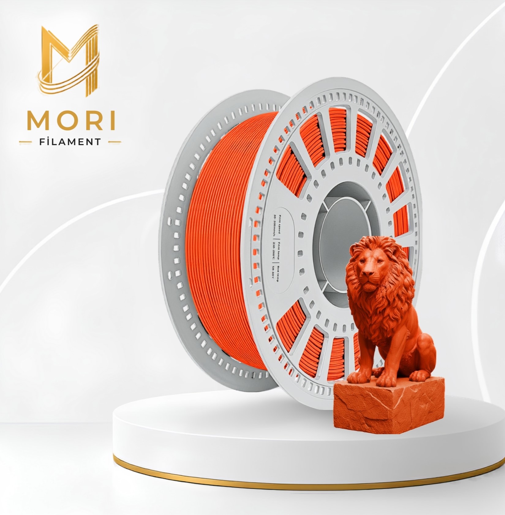 PLA+ Turuncu Filament 1.75mm 1kg