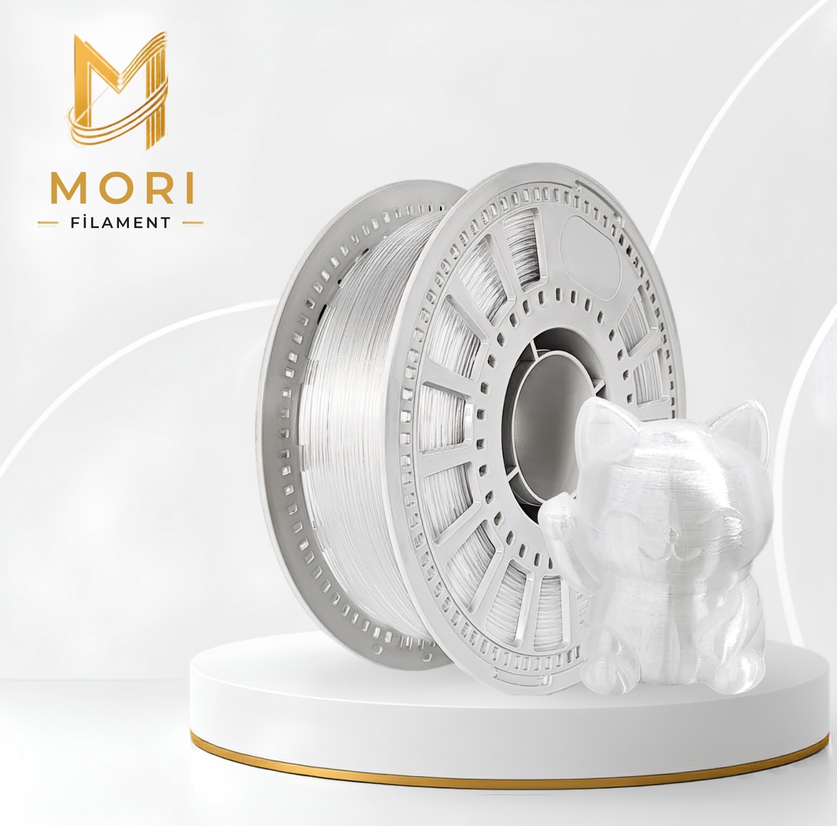 PLA+ Şeffaf Filament 1.75mm 1kg