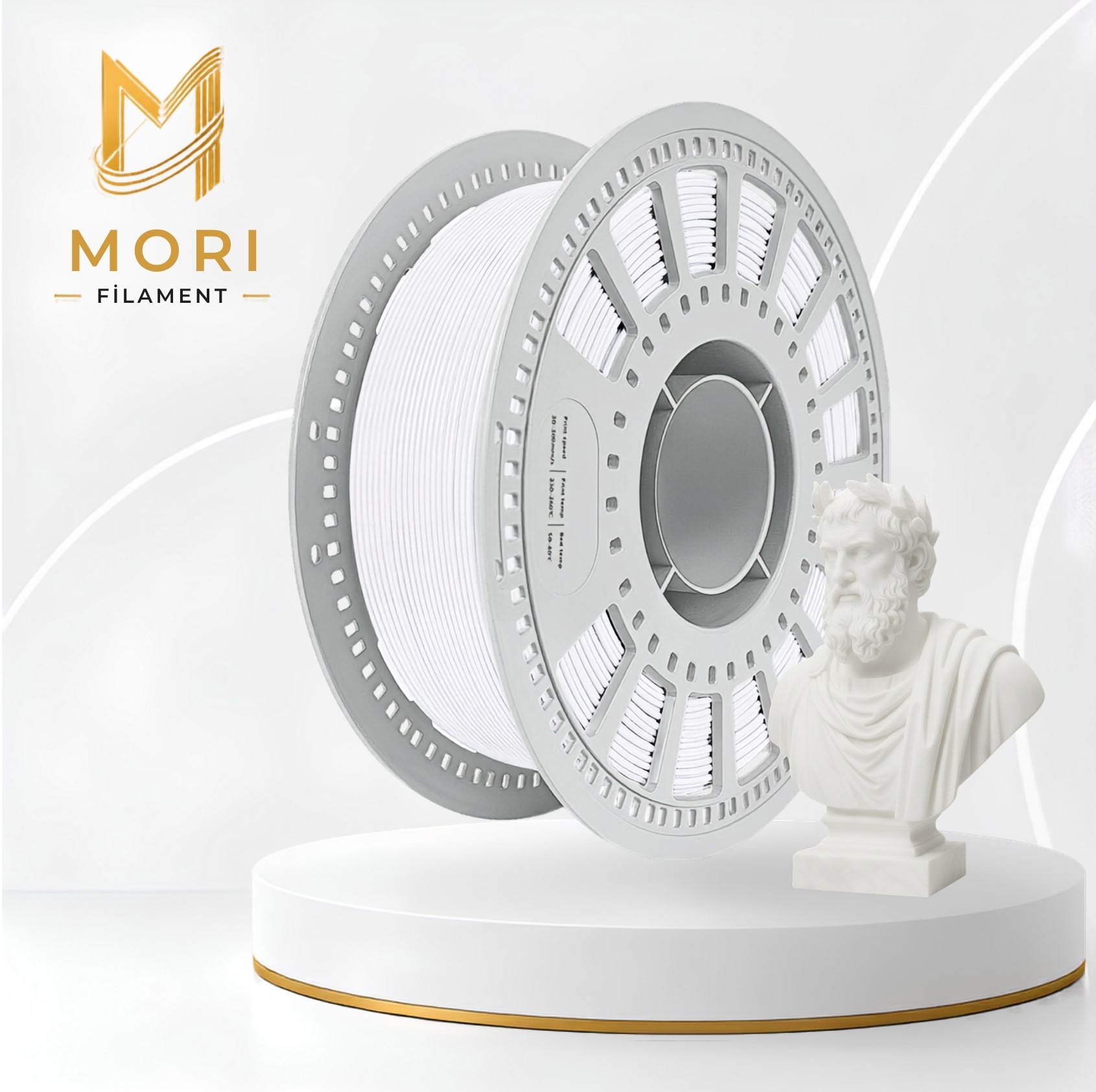 PLA+ Beyaz Filament 1.75mm 1kg