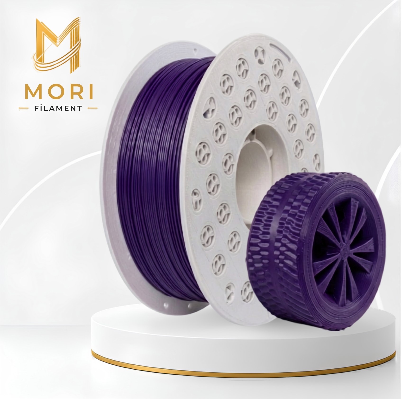TPU Special Koyu Mor Filament 1.75mm 1kg