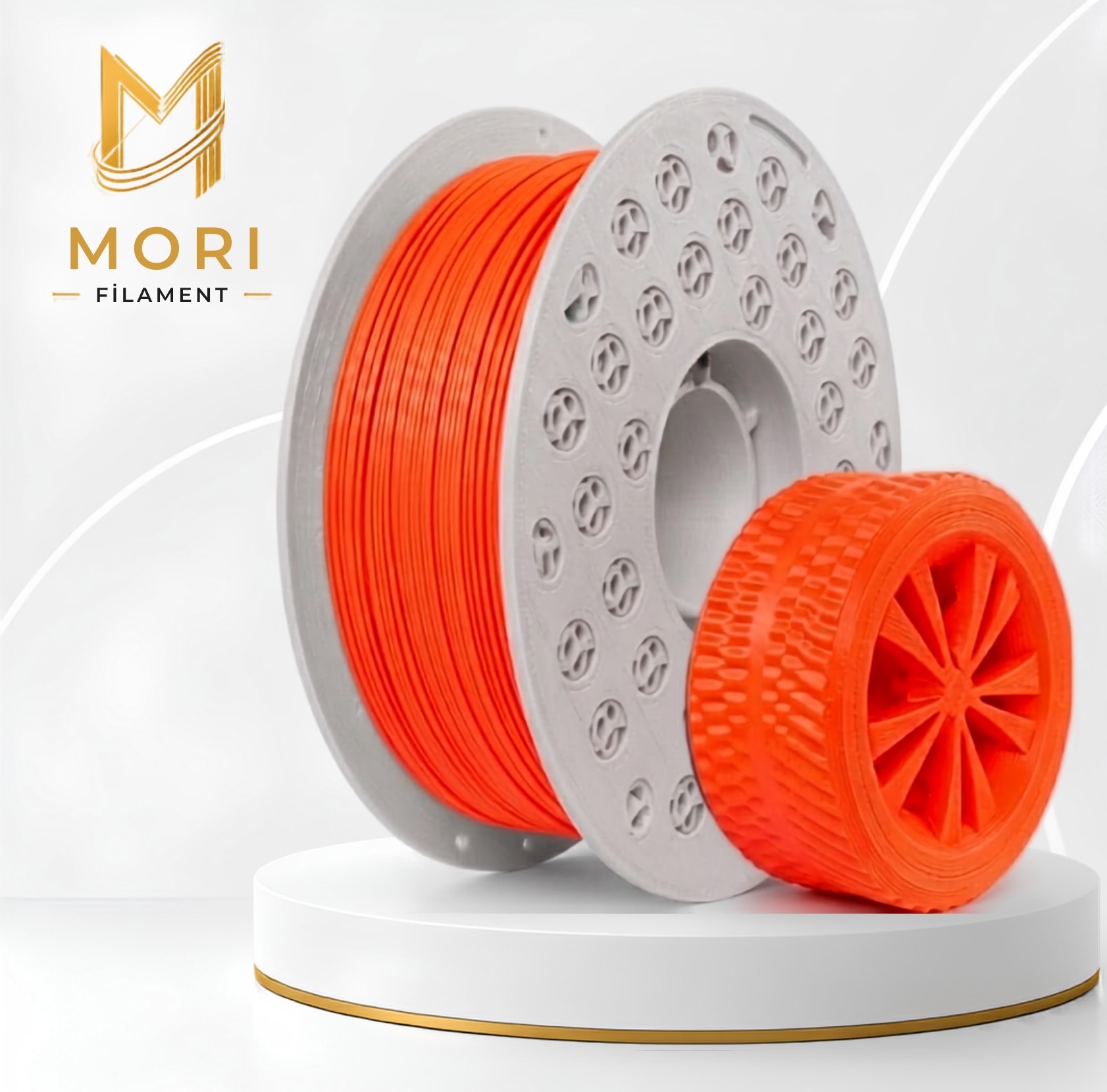 TPU Special Neon Turuncu Filament 1.75mm 1kg