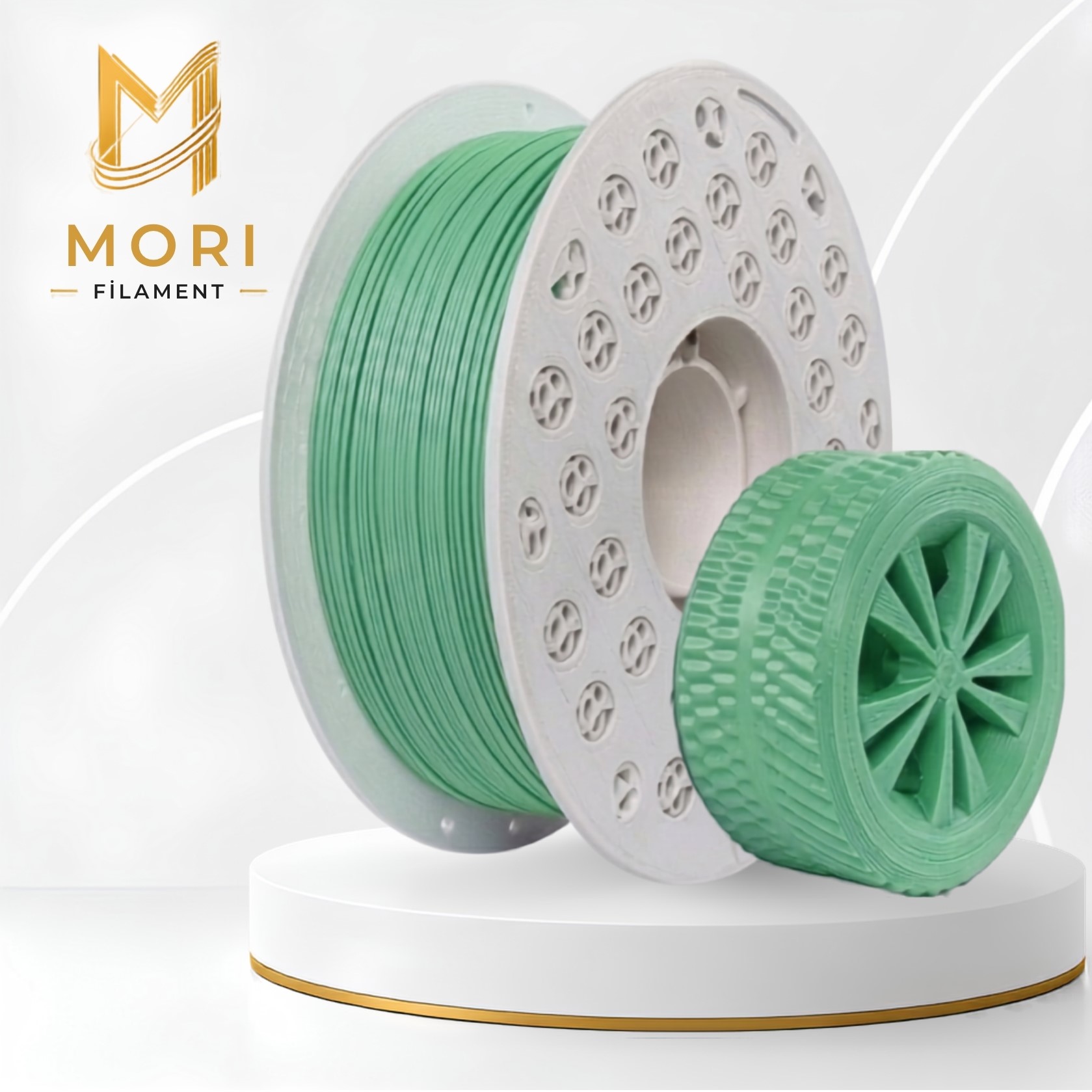 TPU Açık Yeşil Filament 1.75mm 1kg